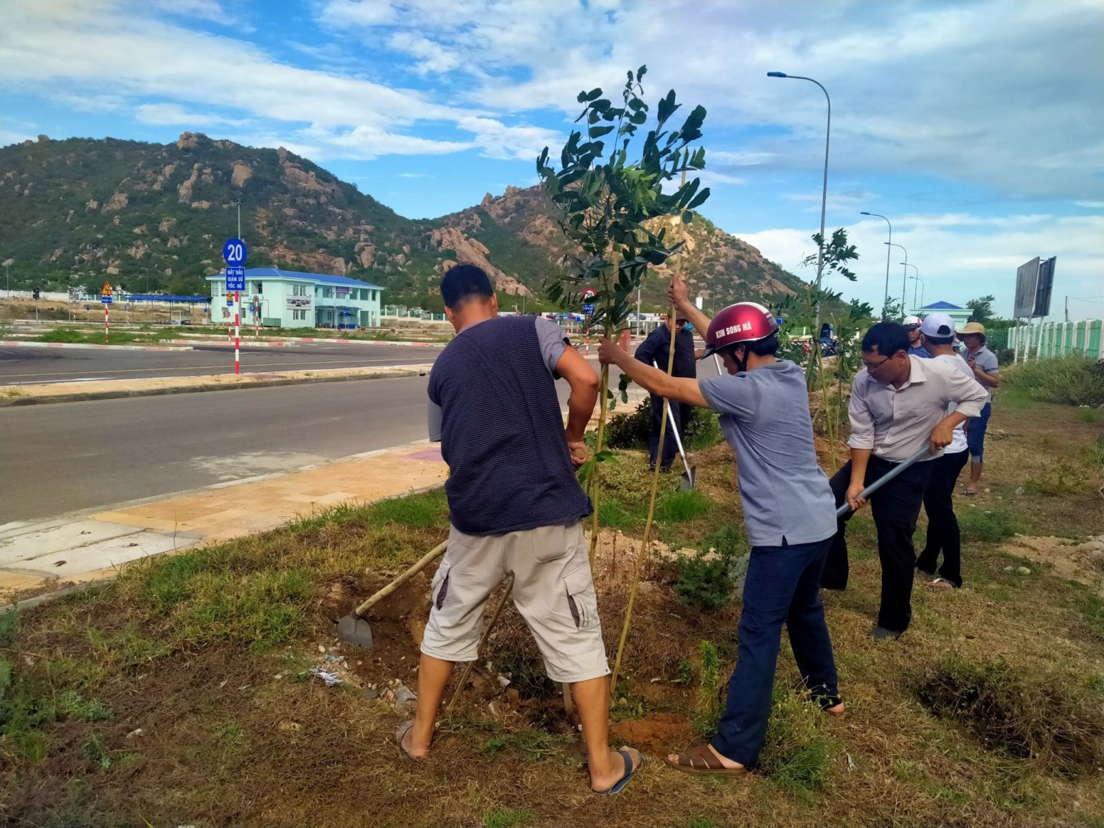 Trung Tâm Đào Tạo & Sát Hạch Lái Xe phát động Trồng cây xanh